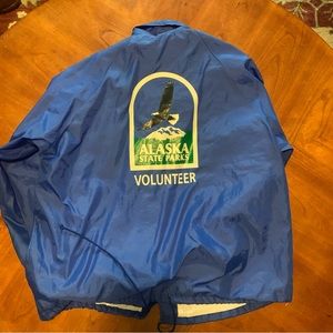 VINTAGE ALAKA STATE PARKS VOLUNTEER WIND BREAKER